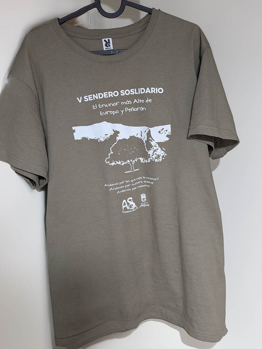 Camiseta V SenderoSOSlidario